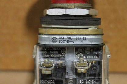 ALLEN-BRADLEY 800T-D RED PUSH BUTTON