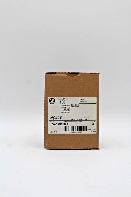 Allen-Bradley 100-C09DJ200 24VDC Contactor