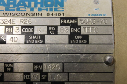 MARATHON DIRECTORR WELCH 8834 PUMP 2E56T17F5324ER26