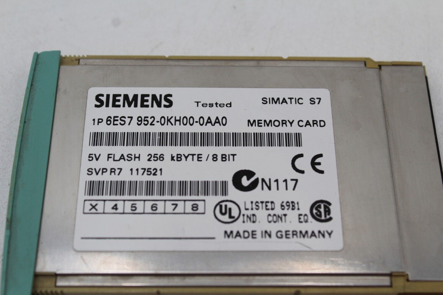 Siemens 6ES7952-0KH00-0AA0 Memory Card