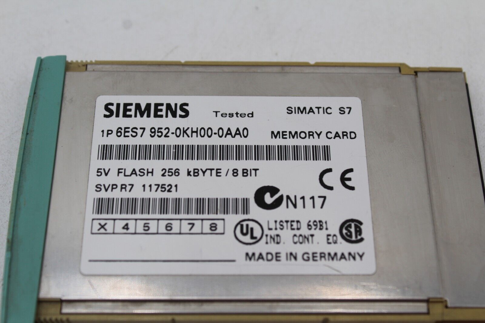 Siemens 6ES7952-0KH00-0AA0 Memory Card