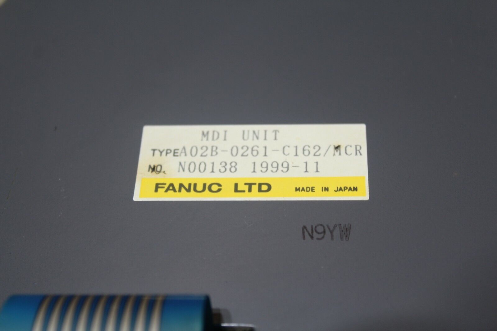 FANUC A02B-0261-C162/MCR OPERATOR KEYBOARD
