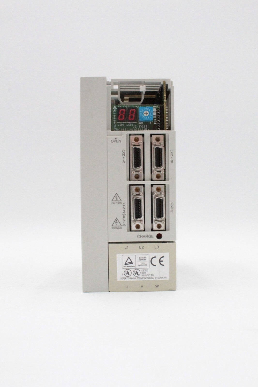 Mitsubishi MR-J2-40B AC Servo Drive (Missing Top Plastic)