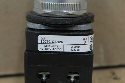 Allen Bradley 800TC-QAH2R Red Push Button