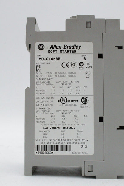 Allen-Bradley 150-C16NBR Soft Starter Module
