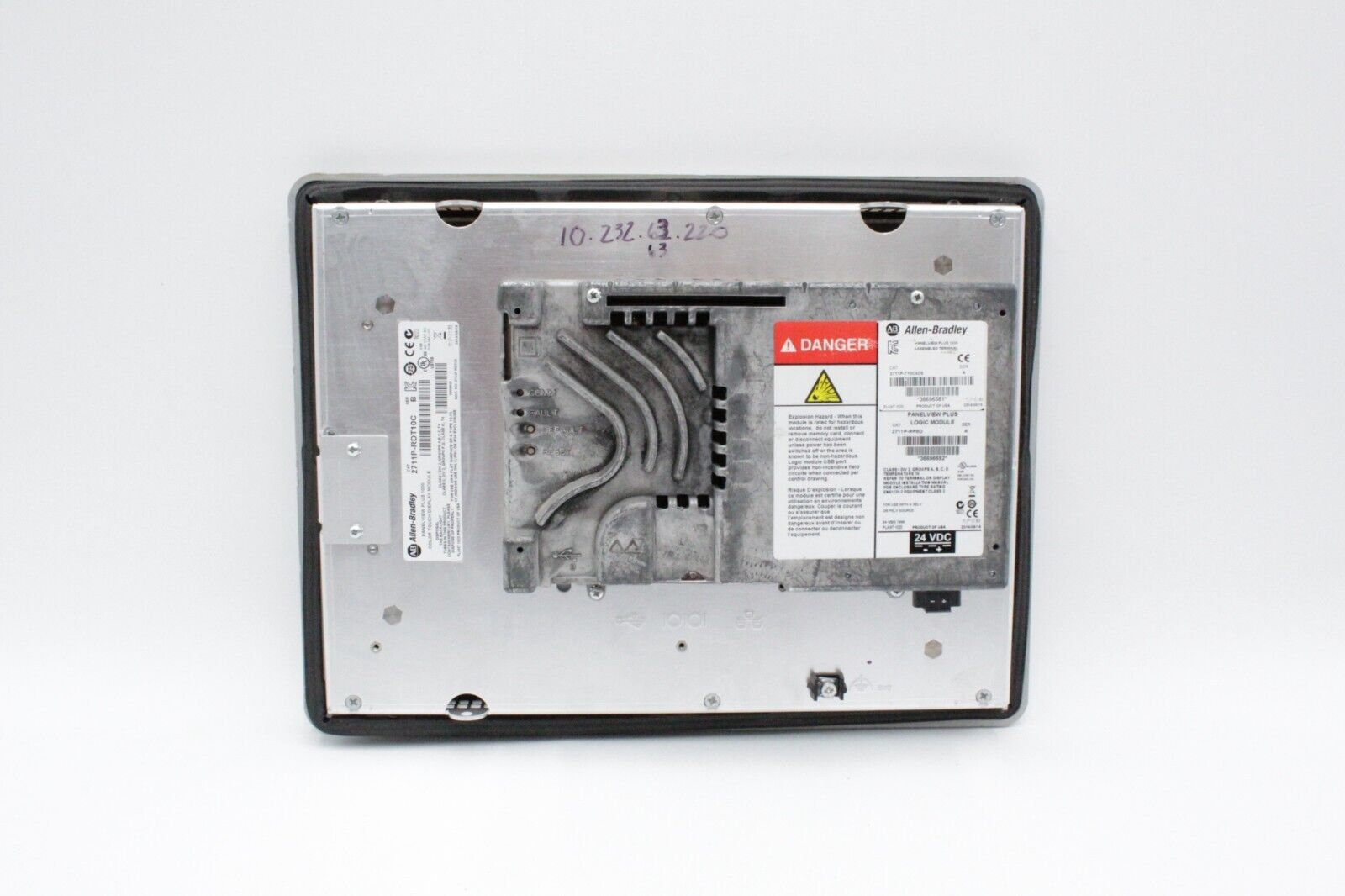 Allen-Bradley 2711P-T10C4D8 PanelView Plus 1000 (Dirty)