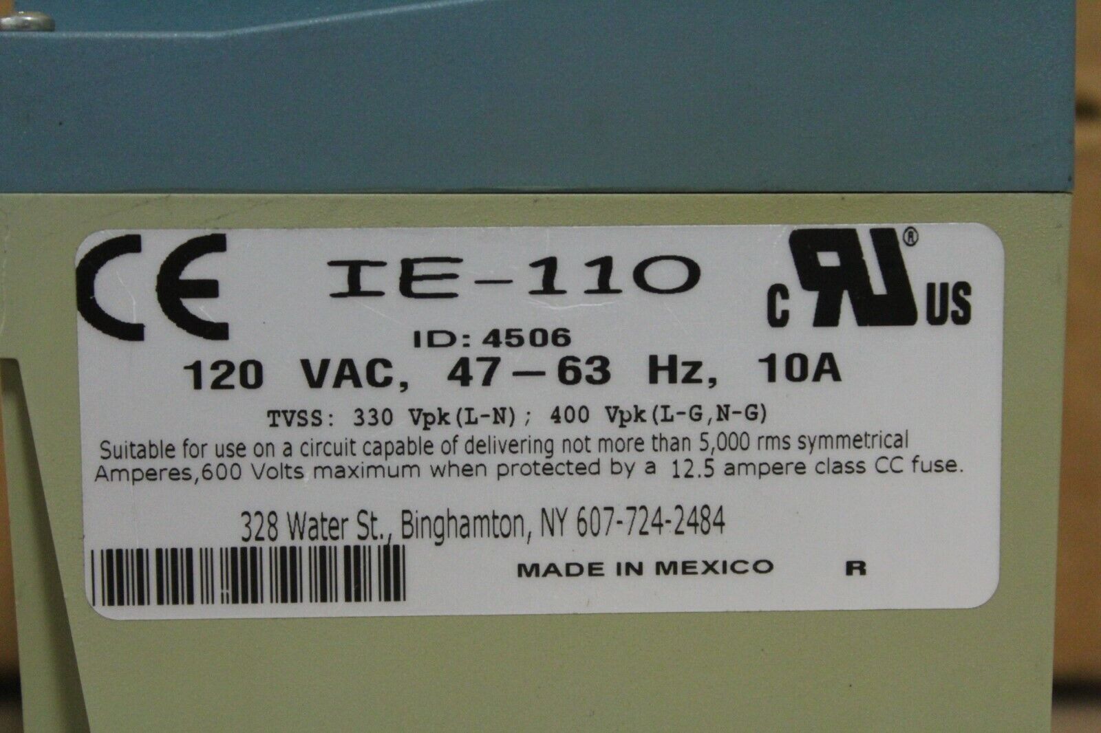 Islatrol IE-110 Active tracking Filter