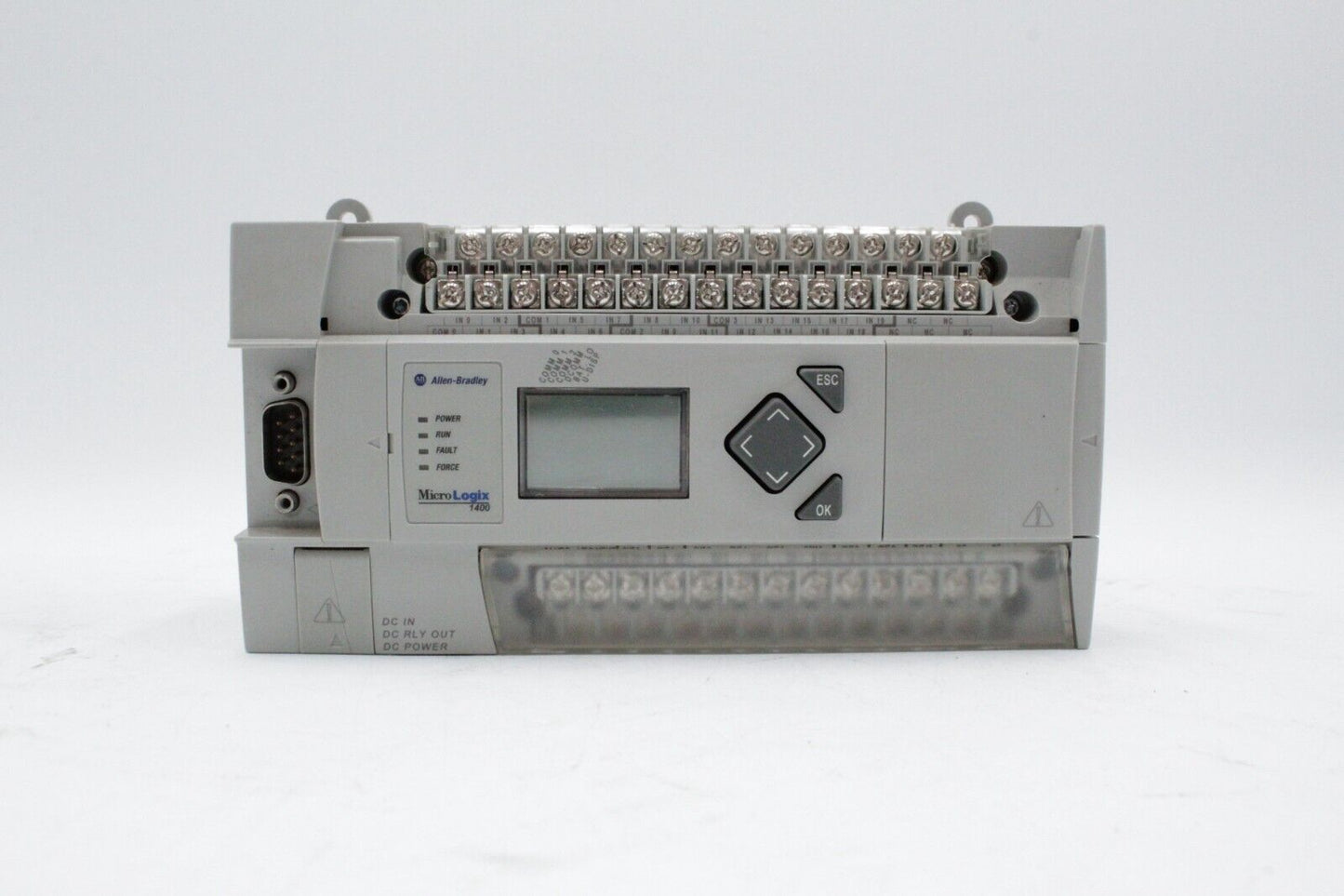 Allen-Bradley 1766-L32BXB MicroLogix 1400 Controller Module (Missing Wire Cover)