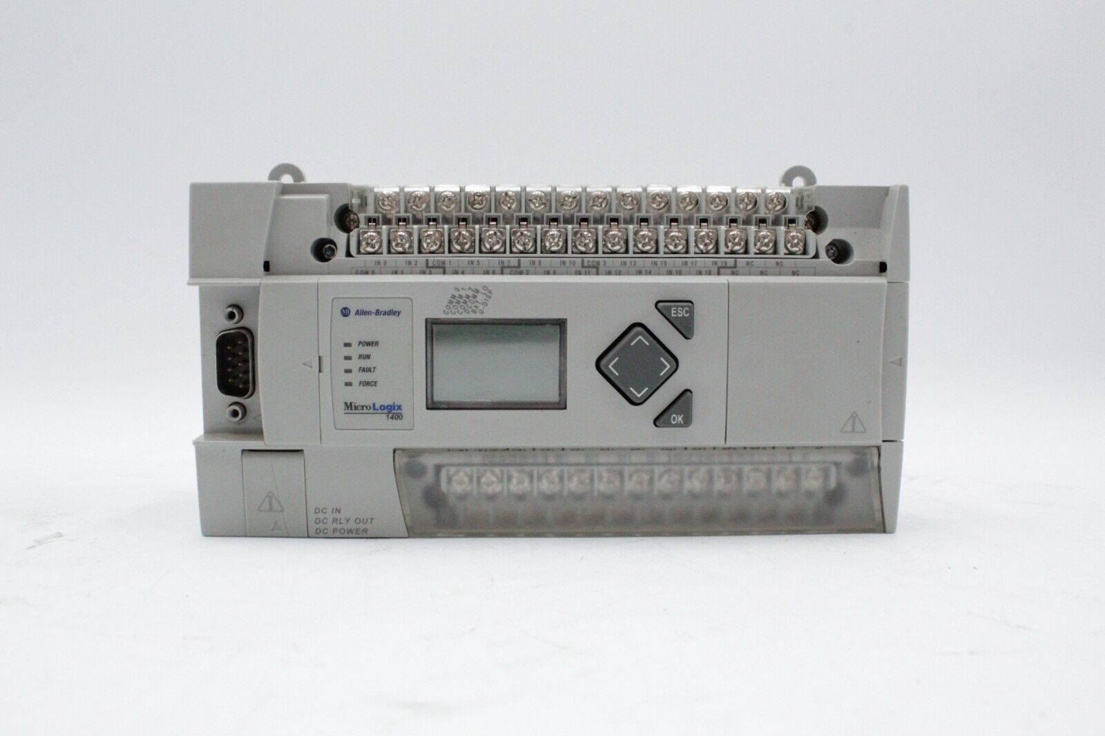 Allen-Bradley 1766-L32BXB MicroLogix 1400 Controller Module (Missing Wire Cover)