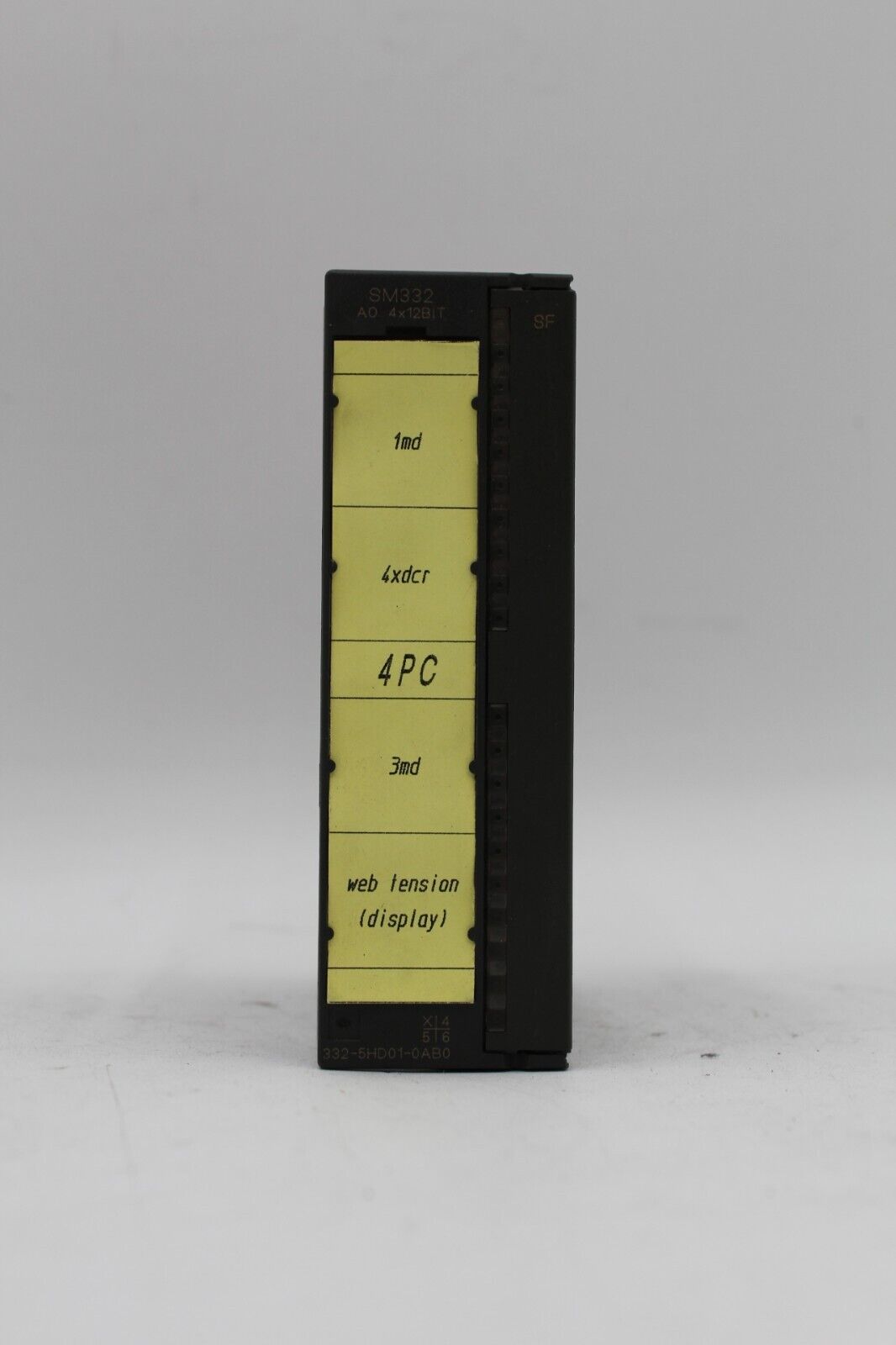 Siemens 6ES7 332-5HD01-0AB0 Simatic S7 Isolated Analog Output Module