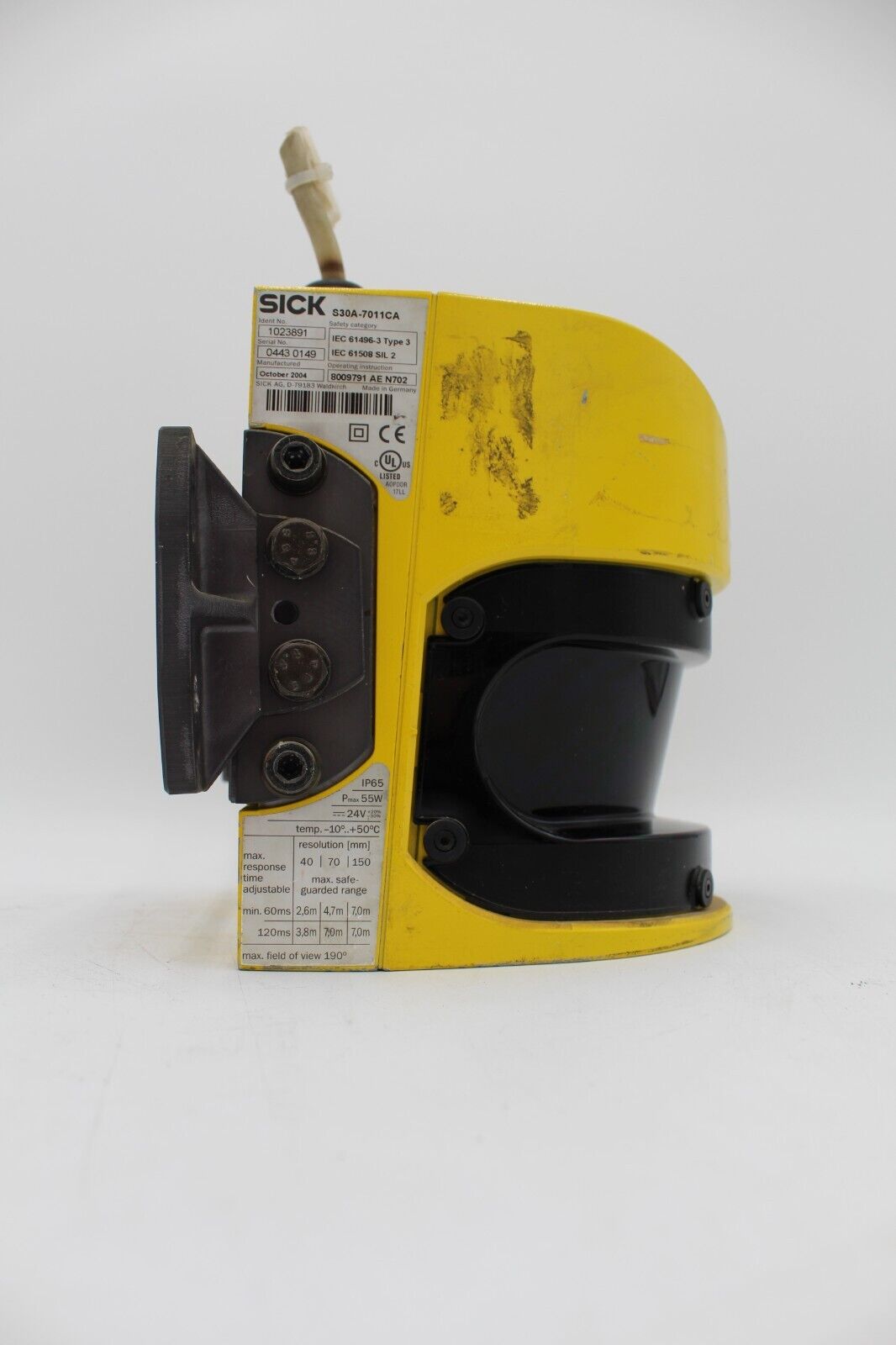 SICK S30A-7011CA Safety Laser Scanner (Cosmetic Wear)