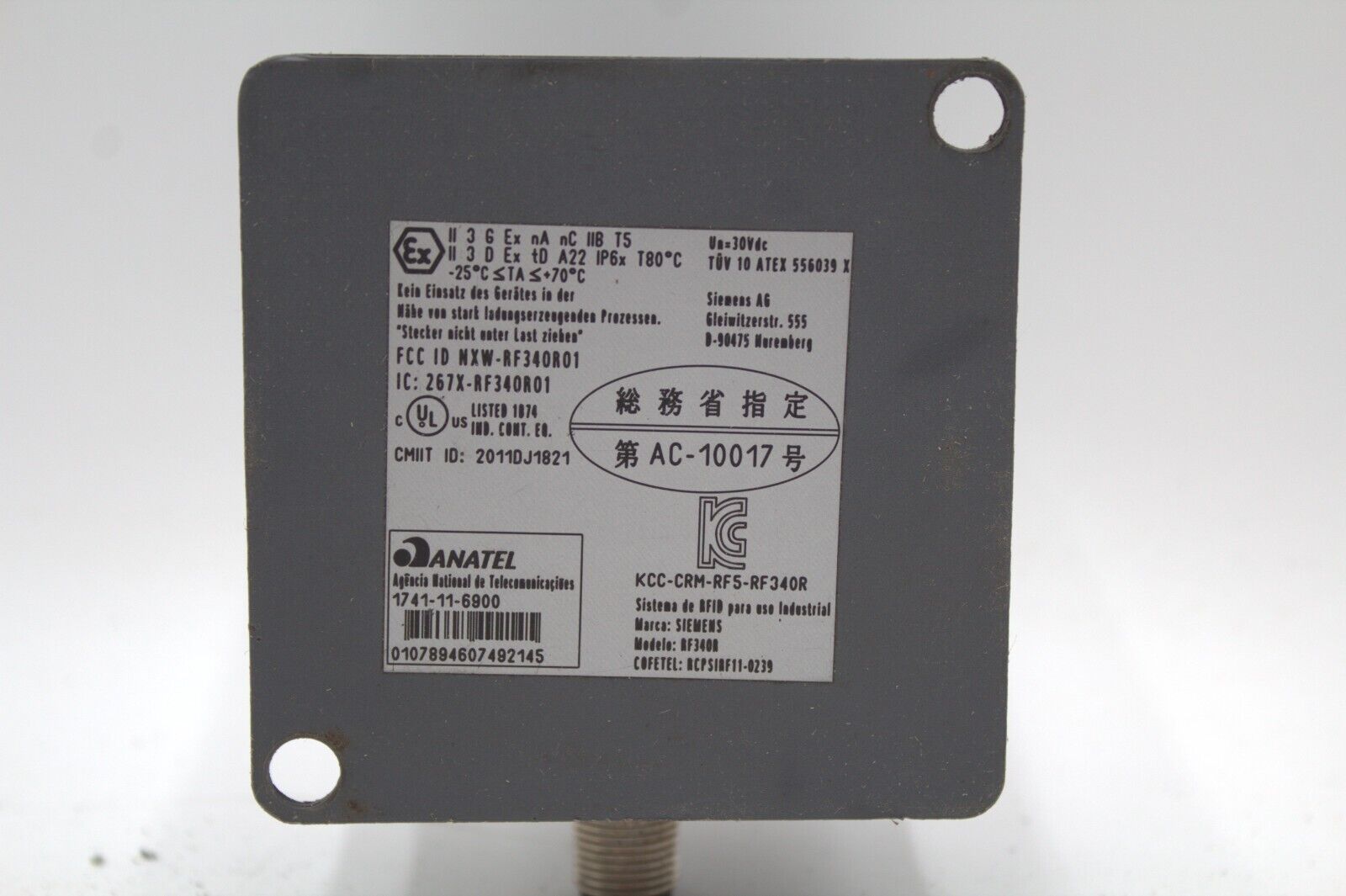 Siemens 6GT2801-2AB10 RF Reader