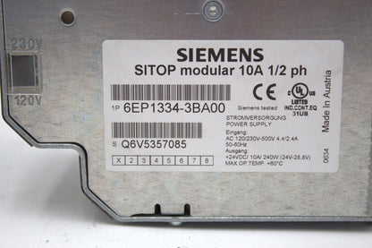 Siemens 6EP1334-3BA00 Power Supply