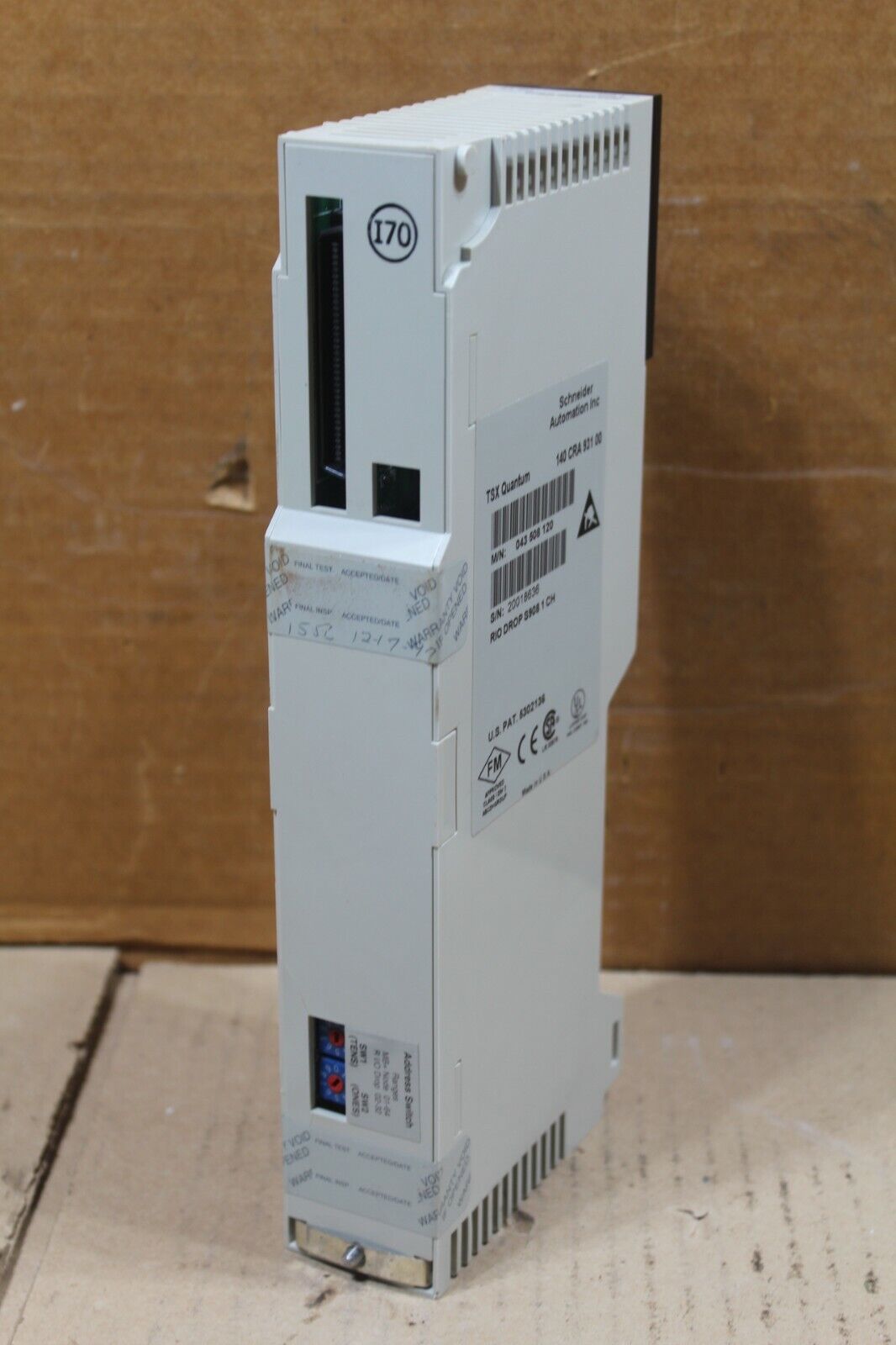 Schneider 140CRA93100 RIO Drop NO Cover*