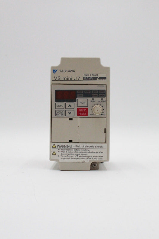 Yaskawa Electric CIMR-J7AA20P1 VS Mini J7 Inverter Drive