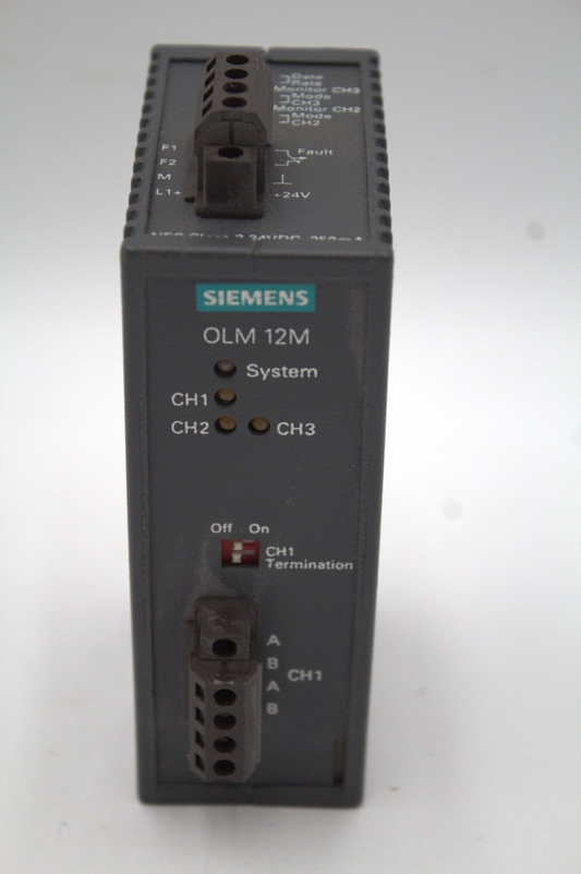  SIEMENS 6GK1502-3BA00 PROFIBUS OPTICAL LINK MODULE