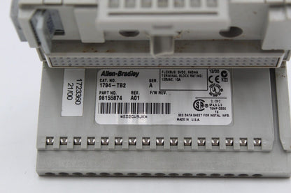 Allen-Bradley 1794-TB2 Flexbus Terminal Base Module