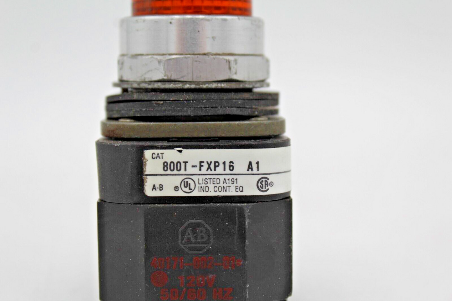 Allen-Bradley 800T-FXP16A1 Amber Push Button