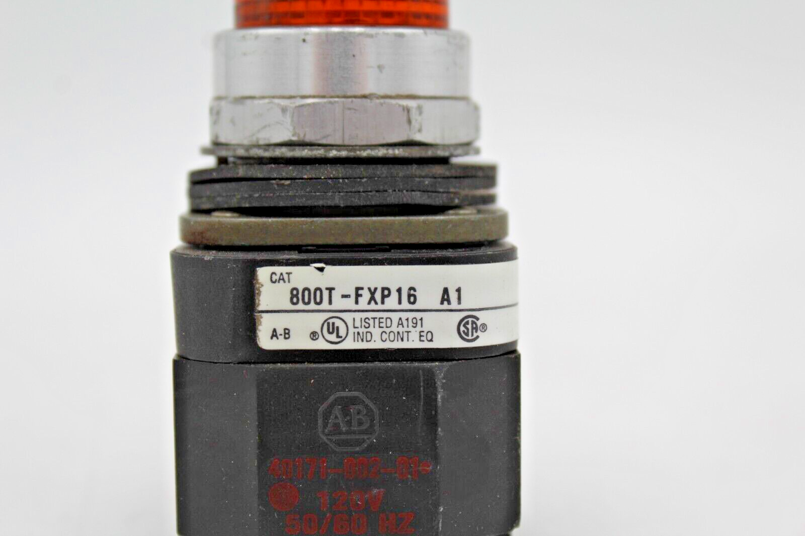 Allen-Bradley 800T-FXP16A1 Amber Push Button