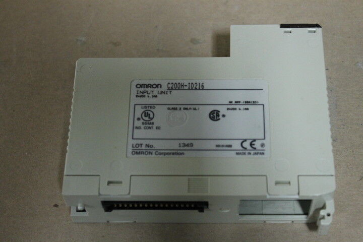 Omron C200H-ID216 Input Unit 24VDC 4.1MA