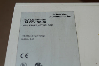 TELEMECANIQUE 174CEV20030 MB+ Ethernet Bridge TSX Momentum