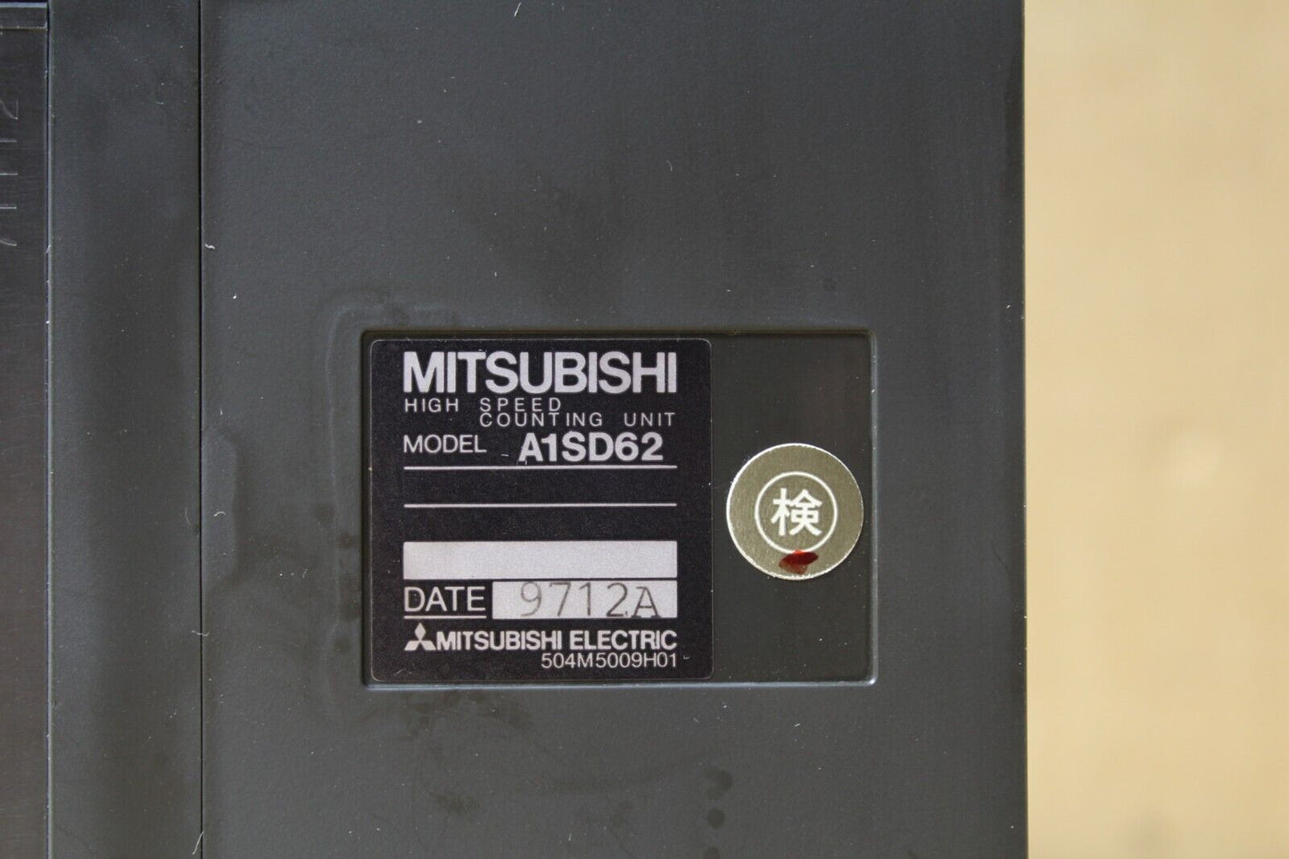 Mitsubishi A1SD62 High Speed Counting Unit