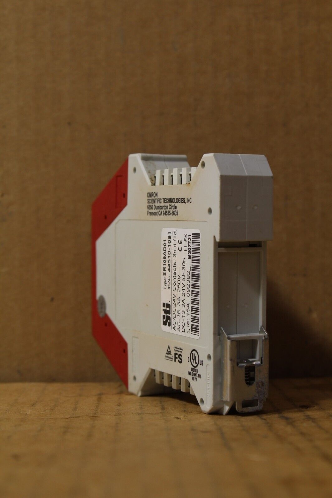 Sti SR109AD01 Safety Relay