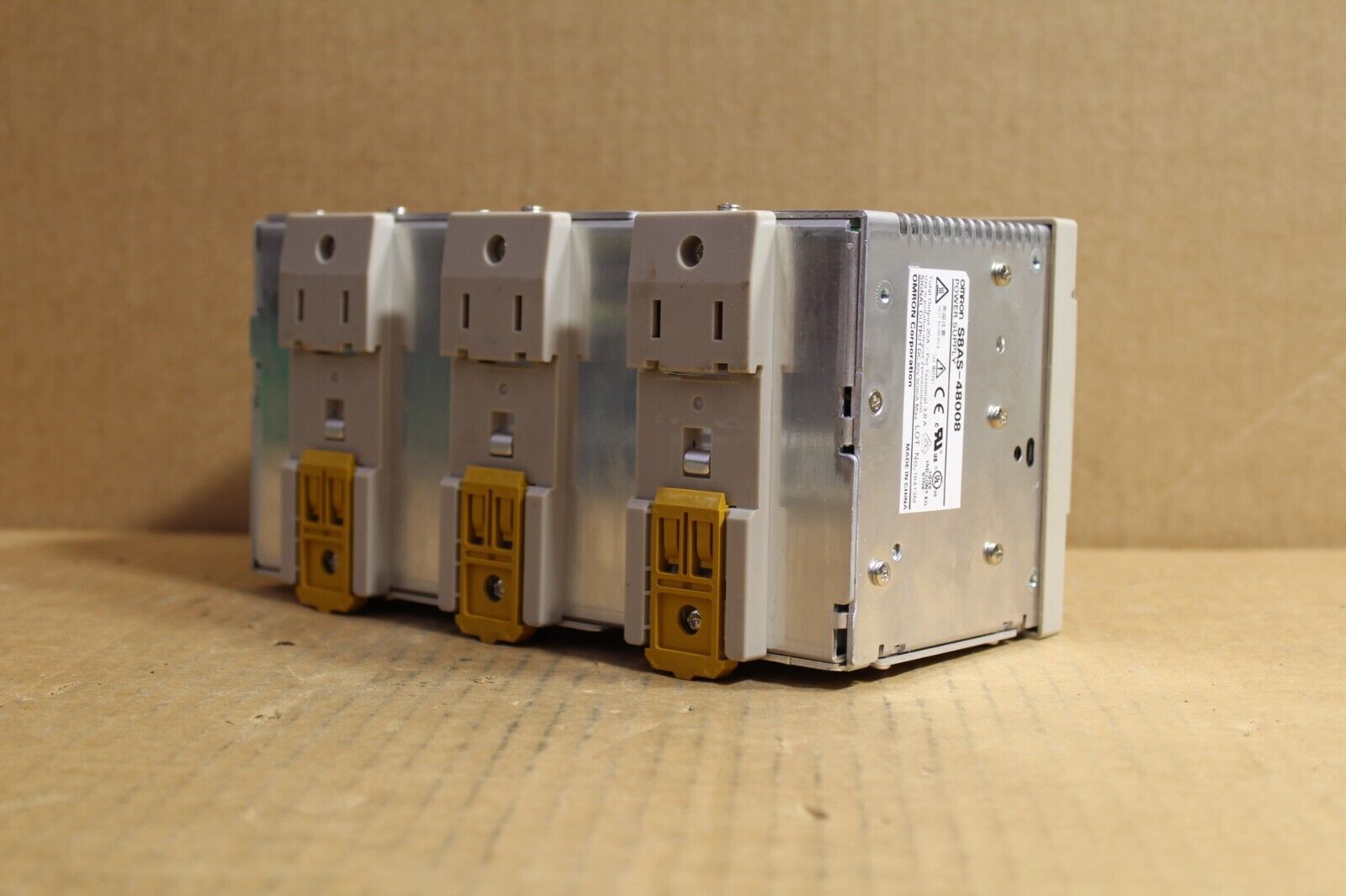 Omron S8AS-48008 Din Rail Mount Power Supply