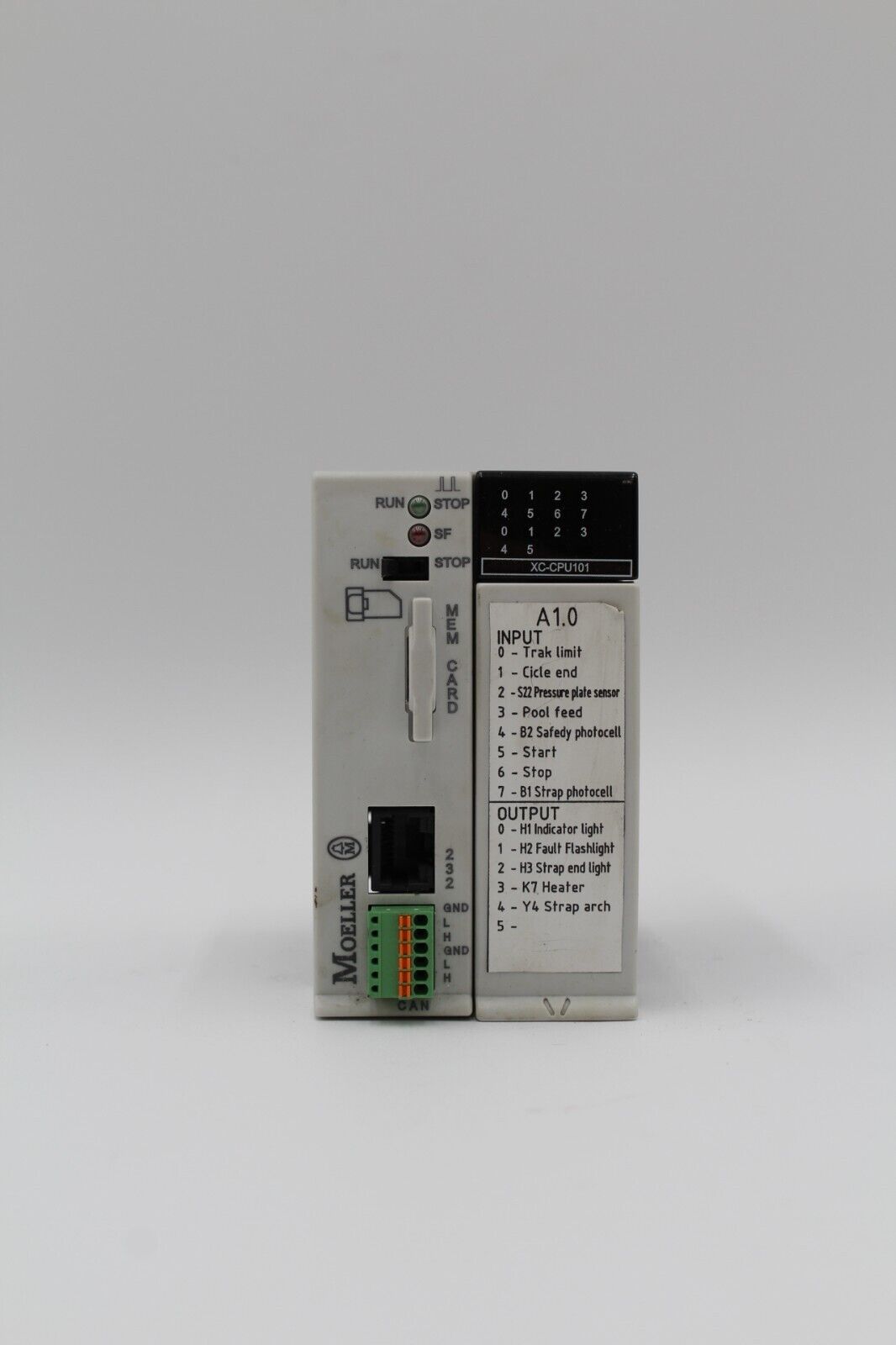 Moeller XC-CPU101-C128K-8DI-6DO CPU Module