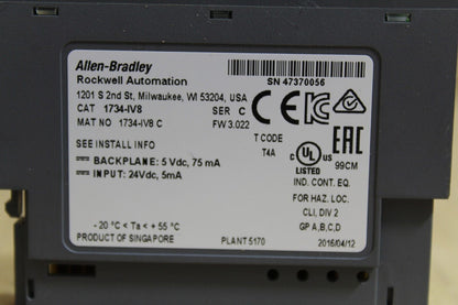 Allen-Bradley 1734-IV8 Input Module
