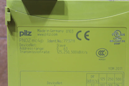 Pilz PNOZ mc4p Safety Relay