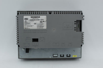 Siemens 6AV6643-0CB01-1AX1 Simatic MP 277 8" Operator Interface Panel READ 3