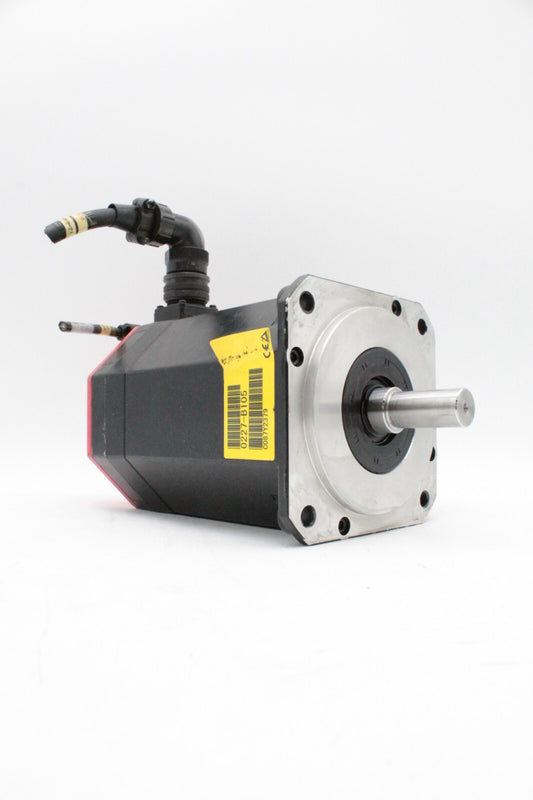 Fanuc A06B-0227-B105 Straight Shaft AC Servo Motor