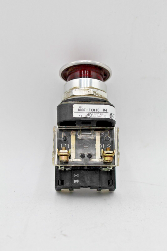 Allen-Bradley 800T-FXQ10 D4 Red Push/Pull E-Stop