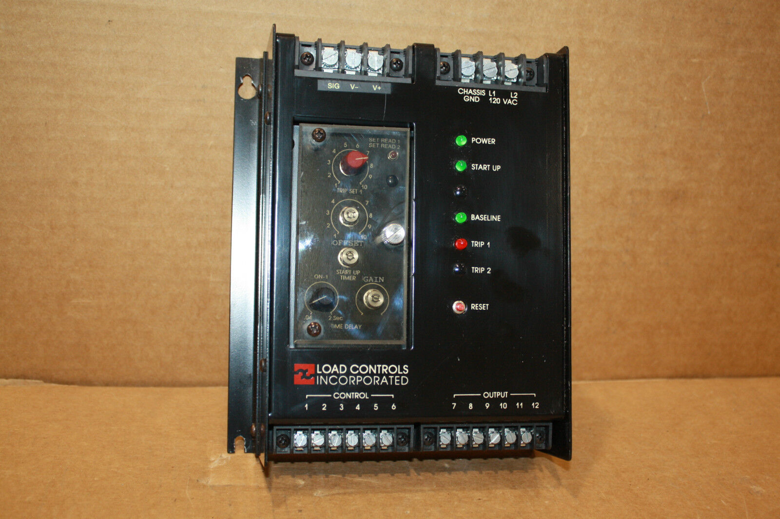 LOAD CONTROLS INC. PCR-1800V-OG CONTROLLER