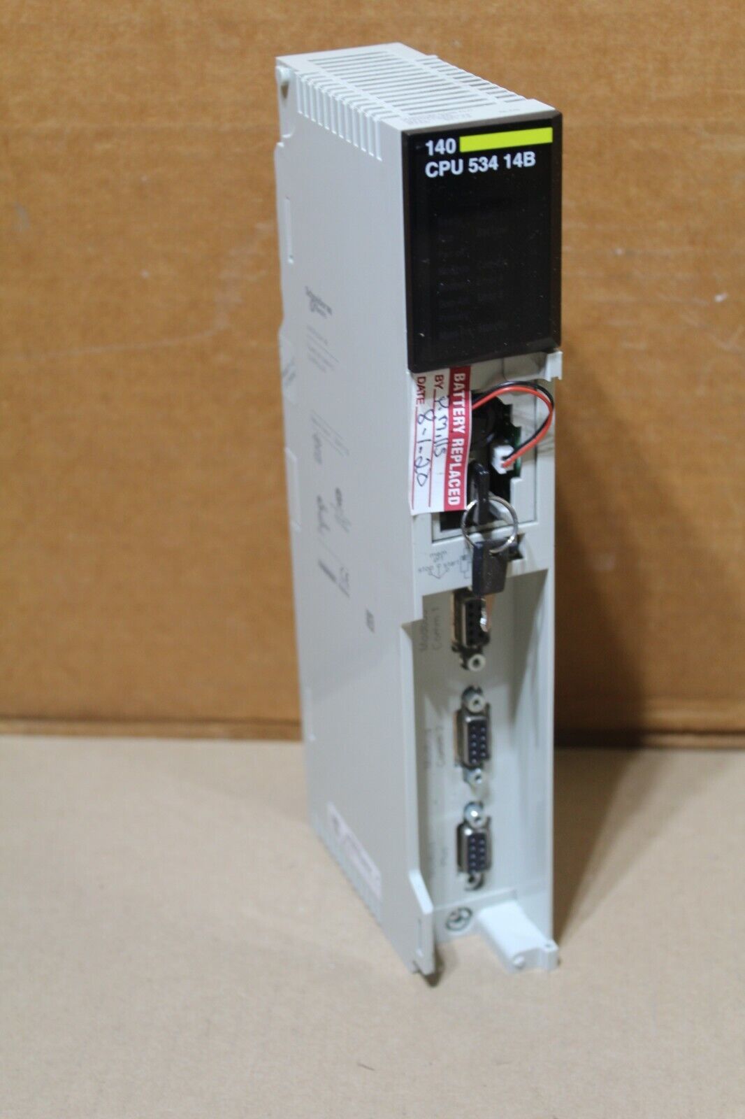 SCHNEIDER 140CPU53414B QUANTUM 534B PLC Controller 140 CPU 534 14B *Missing Door