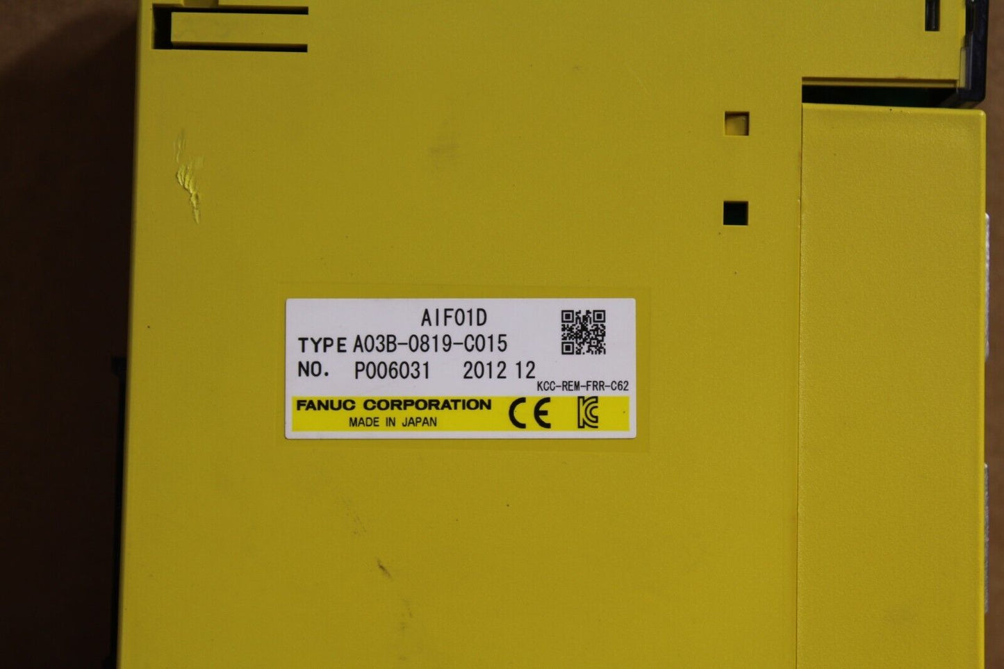 Fanuc A03B-0819-C015 PLC Module