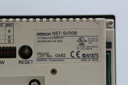 Omron NS7-SV00B Operator Interface Panel