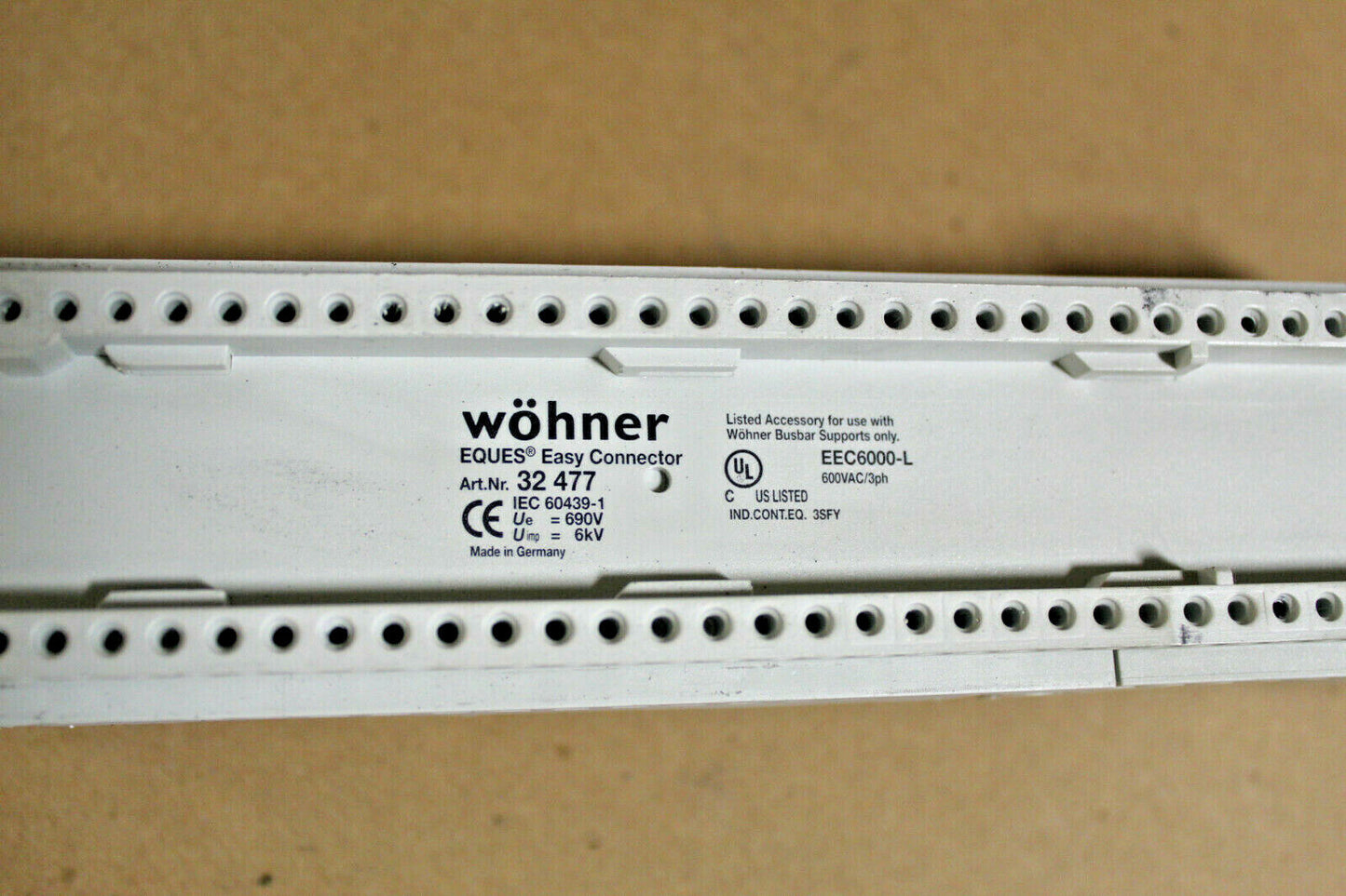 Wohner 32 477 Eques East Connector 32477 (Lot of 5)