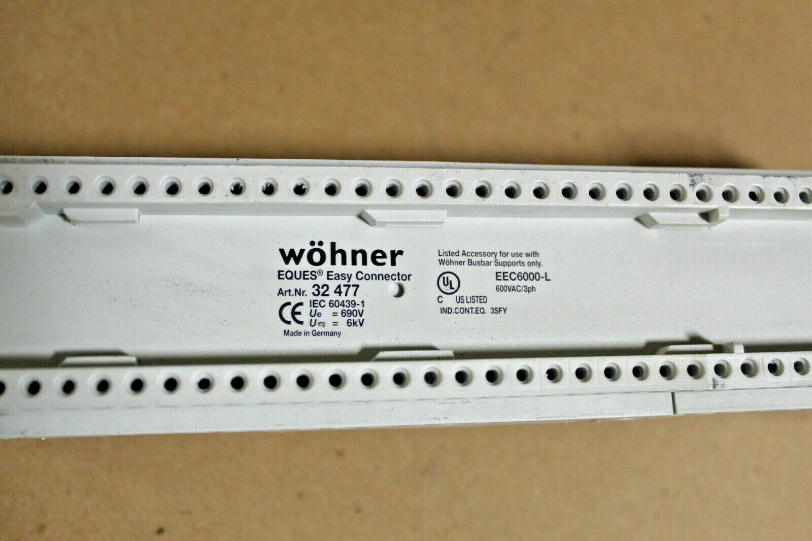 Wohner 32 477 Eques East Connector 32477 (Lot of 5)