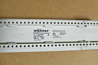 Wohner 32 477 Eques East Connector 32477 (Lot of 5)