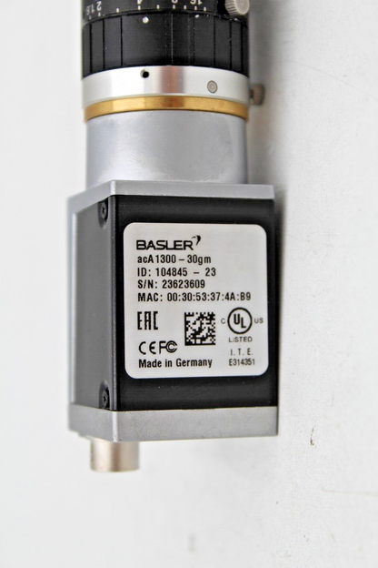Basler acA1300-30gm 1.3 mp Resolution Industrial Camera