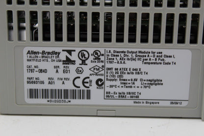 Allen Bradley 1797-OB4D Output Module
