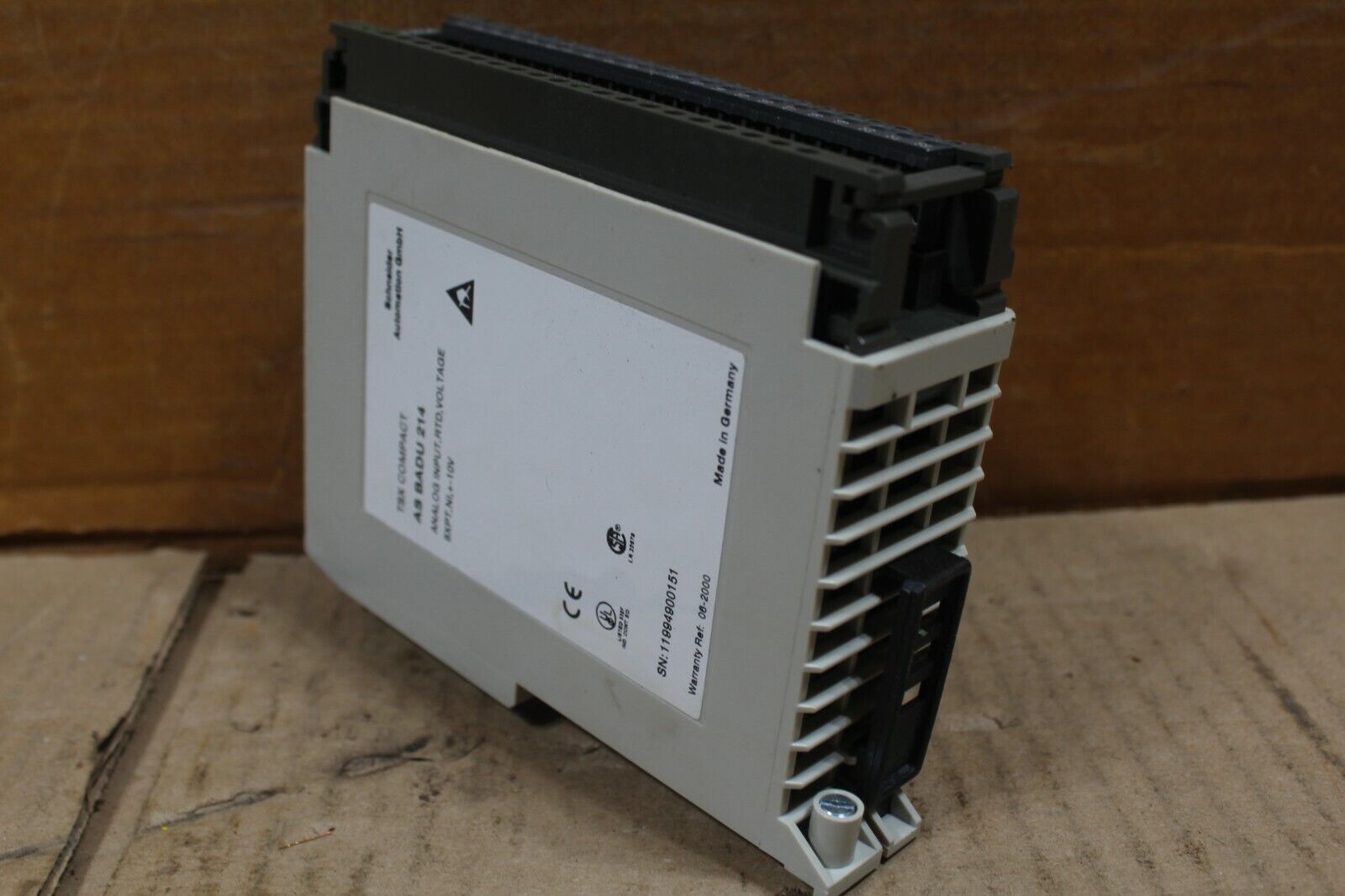 Schneider Automation AS-BADU-214 INPUT