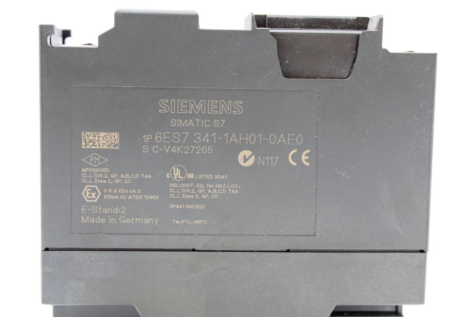 Siemens 6ES7 341-1AH01-0AE0 Communication Module (No Door)