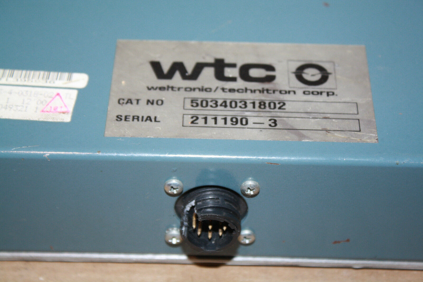 WELDING TECHNOLOGY CORP 5034031802 WELDBASIC DISPLAY PANEL