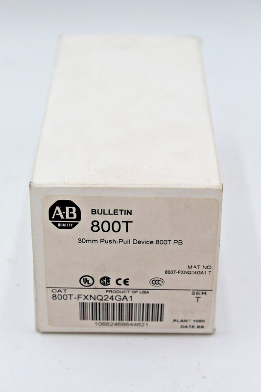 Allen-Bradley 800T-FXNQ24GA1 30mm Push-Pull Device