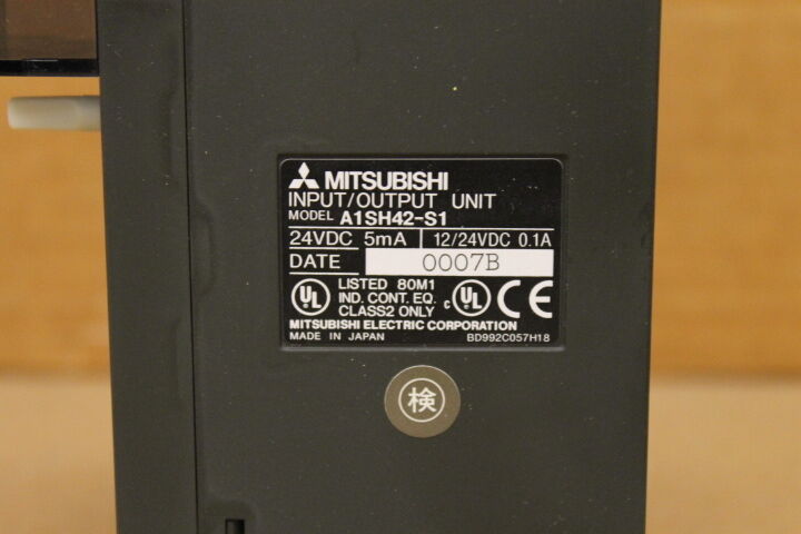 MITSUBISHI A1SH42-S1 INPUT/OUTPUT UNIT