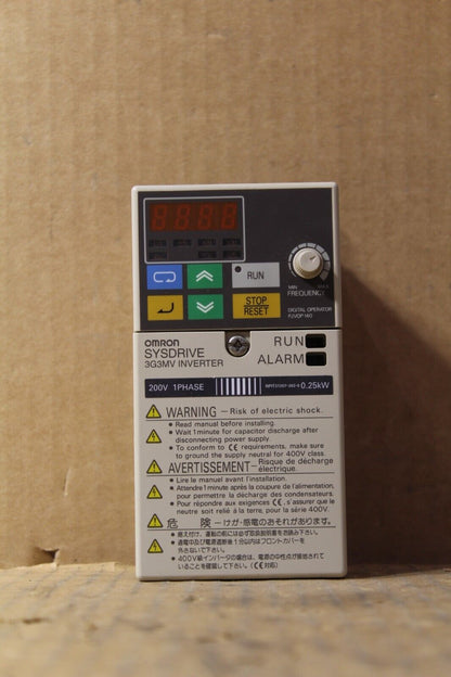 Omron 3G3MV-AB002 Sysdrive Inverter