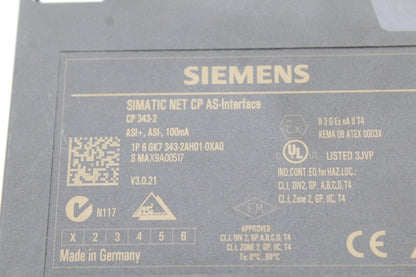 Siemens 6GK7 343-2AH01-0XA0 Simatic CP AS-Interface